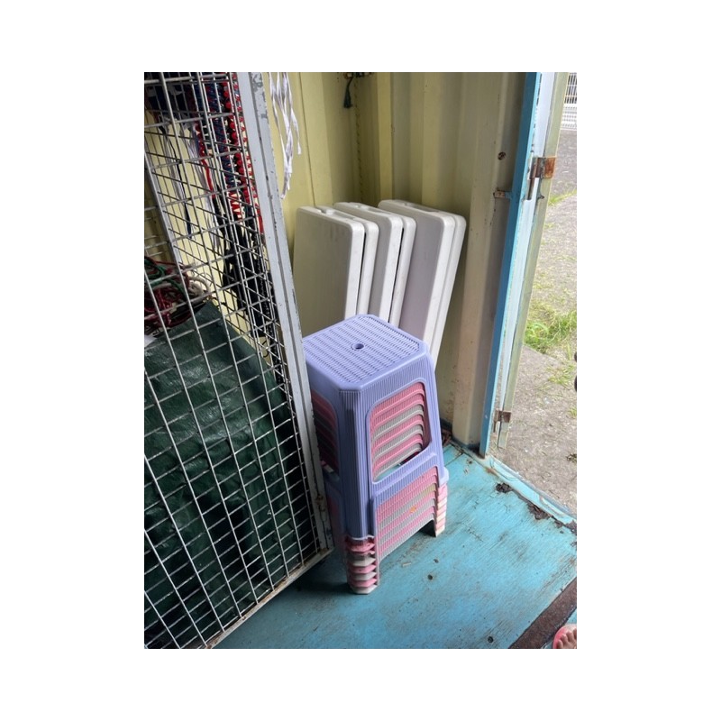 1 lot de 3 tables pliantes