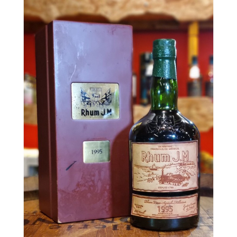 RHUM J.M - Millésime 1995