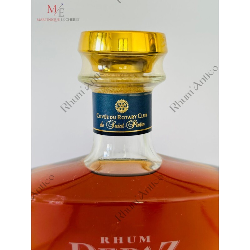 RHUM DEPAZ. CUVEE DU ROTARY CLUB DE SAINT-PIERRE - 50EME ANNIVERSAIRE.