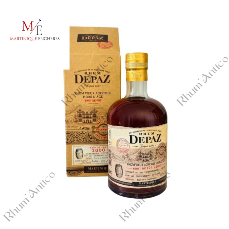 DEPAZ. BRUT DE FUT 2000. HORS D'AGE.