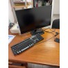 1 partie de poste informatique comprenant : 1 ordinateur portable HP 1 écran 24 pouces