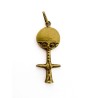 Pendentif ASHANTI en or jaune 750 millièmes (18K). Poids : 3,51 g