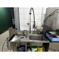 1 plonge en inox 1 bac