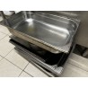 21 bacs traiteurs gastronormes dépareillés + 10 couvercles en inox
