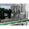 11 carafes en verre, col évasé