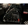 1 système de sonorisation comprenant : 1 table de mixage JB SYSTEMS 1 amplificateur ALTO TS185 4 haut-parleurs LTD