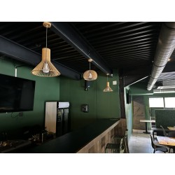 6 suspensions lumineuses