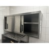 1 armoire suspendue en inox H : 60 cm - L: 140 cm - Pr : 38 cm