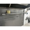 1 étagère suspendue en inox L : 200 cm