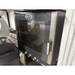 1 four UNOX + support en inox roulant (anc ref 68/68)