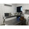 1 tour rehaussée et réfrigérée 3 portes en inox CASSELIN avec étagère chauffante (anc ref 58/73)
