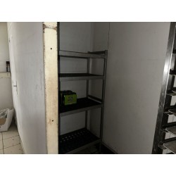 5 étagères 4 niveaux en métal et résine