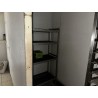 5 étagères 4 niveaux en métal et résine