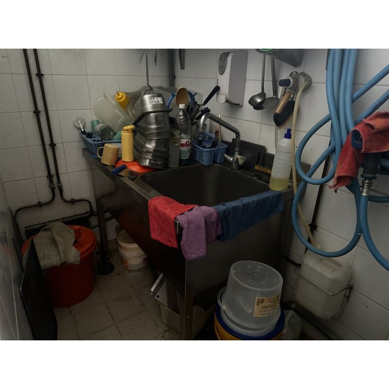 1 évier 1 bac en inox