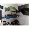 4 étagères suspendues en inox