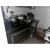 1 table chef en inox avec entrejambe