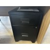 1 meuble de rangement en métal ouvrant à 2 tiroirs