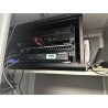 1 baie de brassage informatique comprenant 1 switch 24 ports