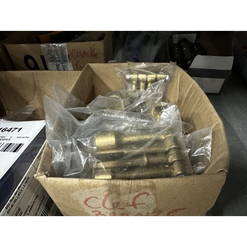 Case 129 1 carton de 17 clés bronze