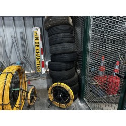 1 lot de 10 pneus usés