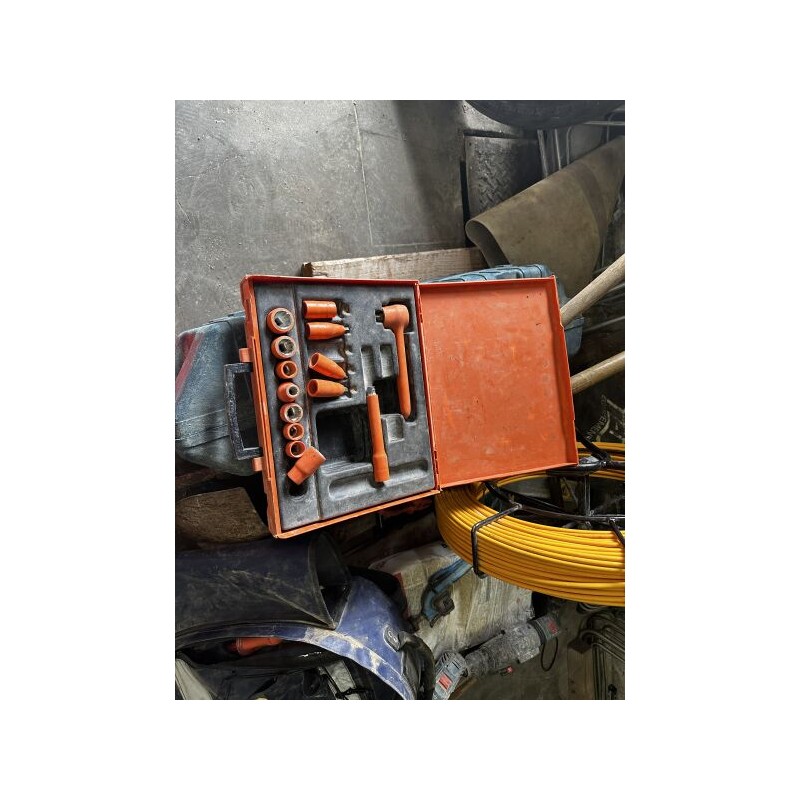 Case 55 1 jeu de douilles orange