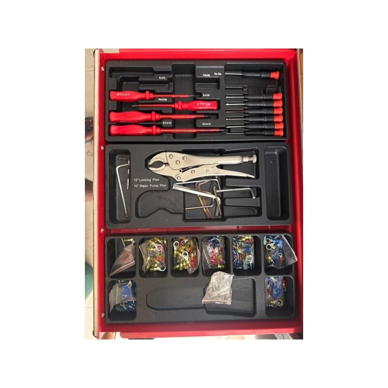 1 servante et ses 4 tiroirs d'origine
