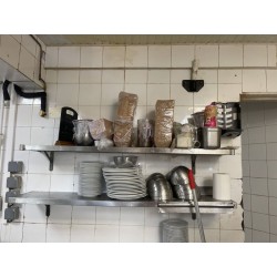 1 lot de 2crémaillères en inox 1,60 m