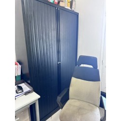 1 armoire haute coulissante en métal