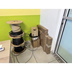 Stock et consommables de pose de fibre