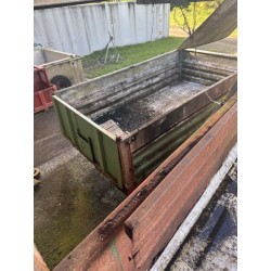 ED 407 NK  SAAB REMORQUE BENNE A DECHET B47E BM47