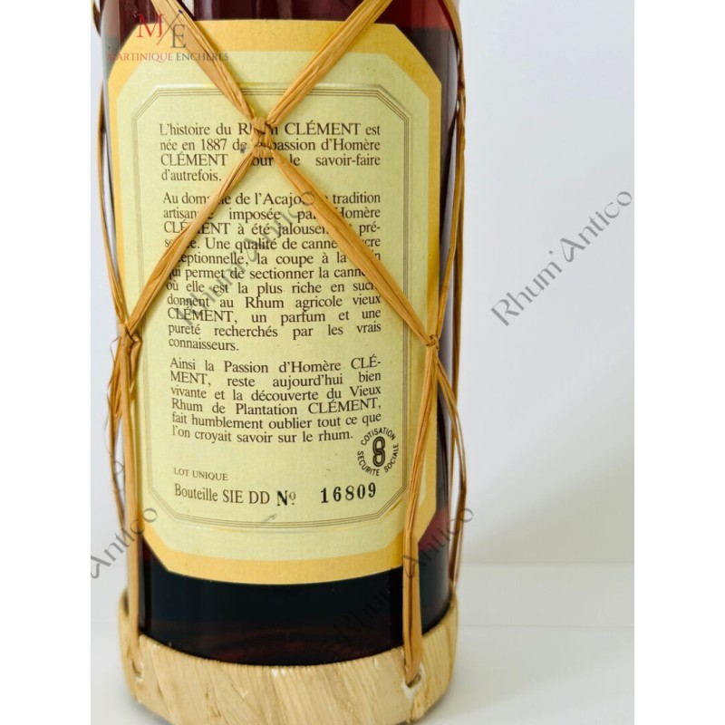 CLEMENT. MILLESIME 1952.