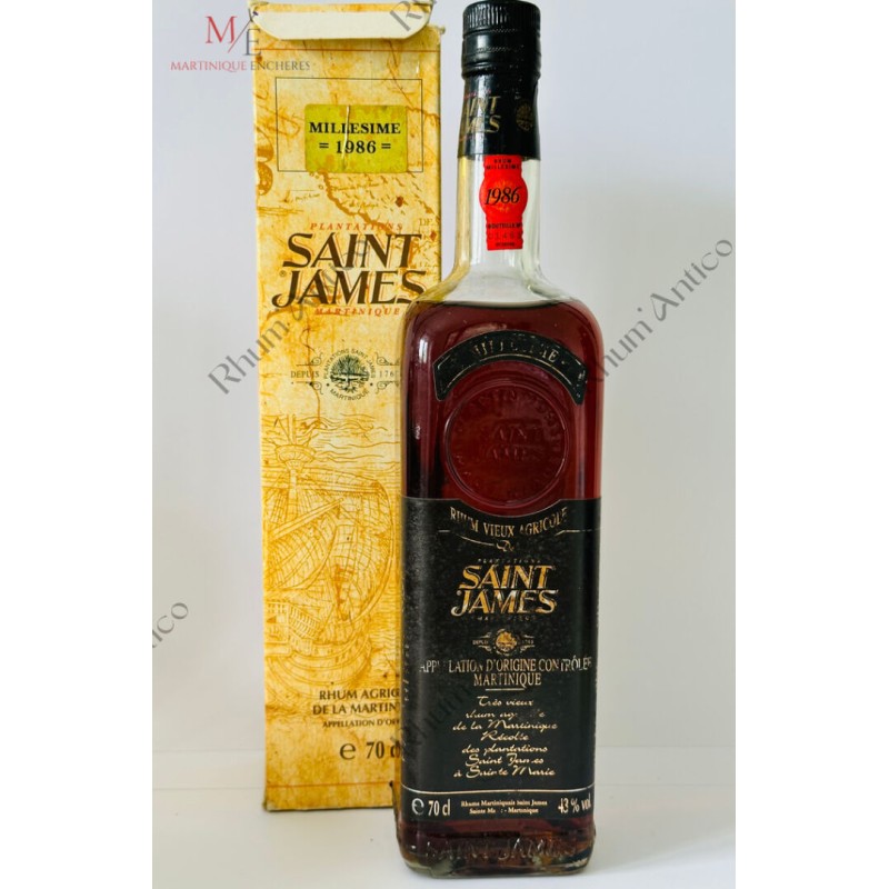 SAINT JAMES. MILLESIME 1986.