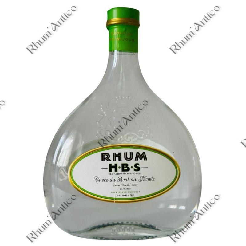 RHUM HBS (HABITATION BEAUSEJOUR). CUVEE DU BOUT DU MONDE. CANNE VANILLE 2023.