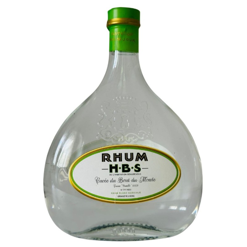RHUM HBS (HABITATION BEAUSEJOUR). CUVEE DU BOUT DU MONDE. CANNE VANILLE 2023.