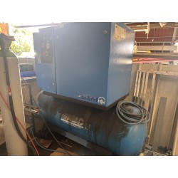 1 compresseur ABAC Silent 500 LT - 7.5 HP Modèle : LN2B6000500T7.5DOL DRY Année 2021